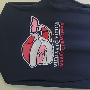 Vineyard Vines Santa Whale Long Sleeve T-shirt